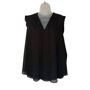 Torrid Sheer Black blouse